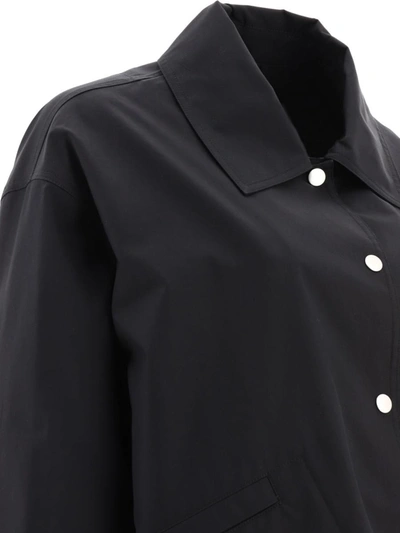 Shop Jil Sander Logo Jacket In Black