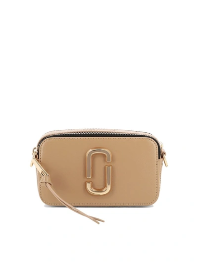 Shop Marc Jacobs "the Snapshot" Crossbody Bag In Brown
