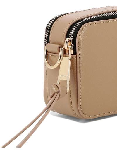 Shop Marc Jacobs "the Snapshot" Crossbody Bag In Brown
