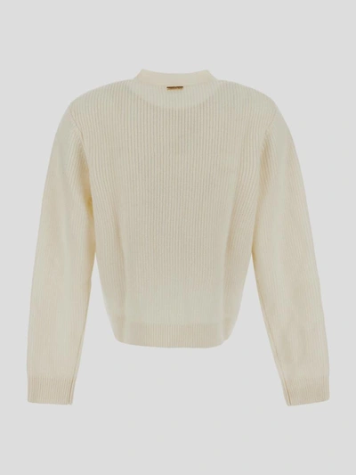 Shop Michael Michael Kors Sweaters In Bone