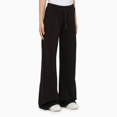 Shop Off-white ™ Jersey Jogging Trousers In Black