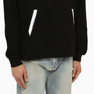 Shop Palm Angels Hoodie Withe Pockets In Black