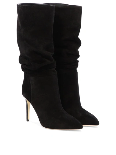Shop Paris Texas "slouchy 85" Ankle Boots In Black