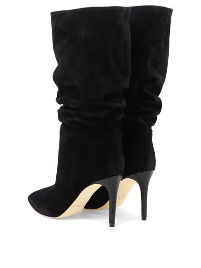 Shop Paris Texas "slouchy 85" Ankle Boots In Black