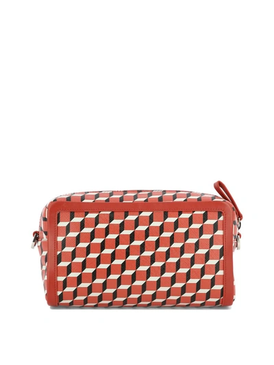 Shop Pierre Hardy "cube Box" Crossbody Bag In Red