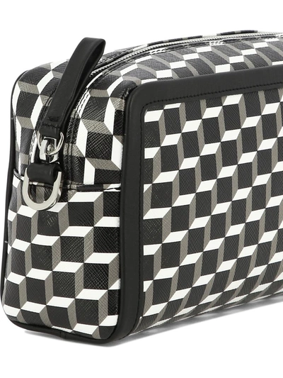 Shop Pierre Hardy "cube Box" Crossbody Bag In Black