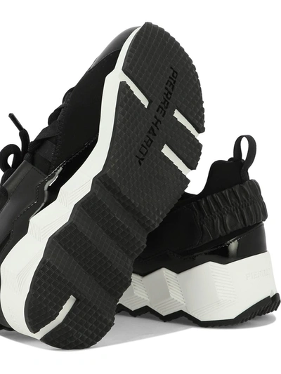 Pierre Hardy Trek Comet Lace-up Sneakers In Black