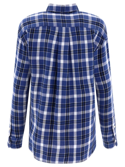 Shop Polo Ralph Lauren Plaid Shirt In Blue