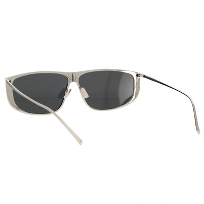 Saint Laurent Sl 605 Luna Sunglasses In Silver