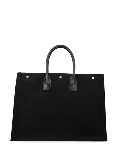 Shop Saint Laurent Handbags In Black/white/black/ner