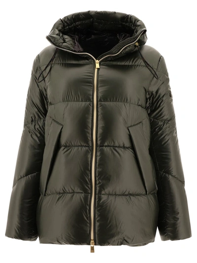Shop Tatras Down Jacket With Contrasting Interior In Green