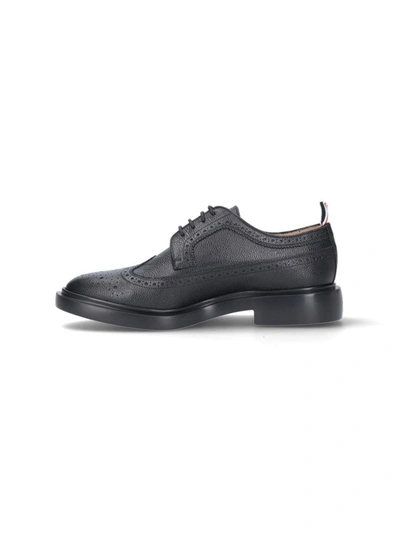 Shop Thom Browne Flat Shoes In Black