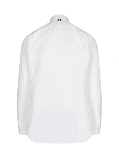 Shop Thom Browne Shirts In White