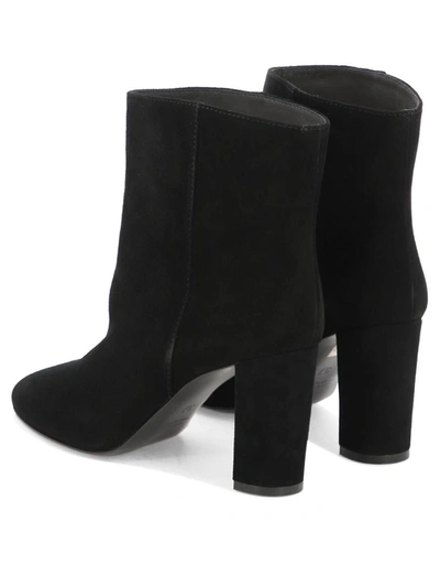 Shop Via Roma 15 "camoscio" Ankle Boots In Black
