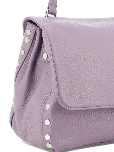 Shop Zanellato "postina Daily Giorno S" Handbag In Purple