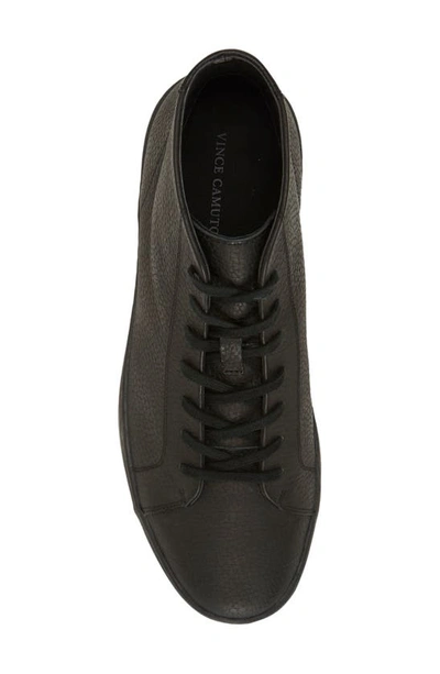 Shop Vince Camuto Hattin High Top Sneaker In Black