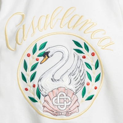Shop Casablanca Embroidered Cotton Sweatshirt
