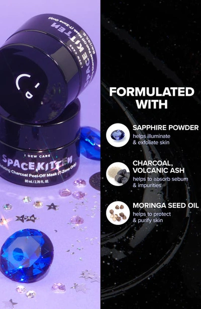 I Dew Care Space Kitten Exfoliating Charcoal Peel Off Mask