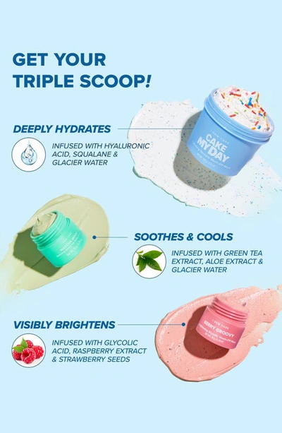 I Dew Care Scoop Party Mask Set