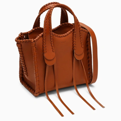 Shop Chloé Caramel Mony Small Tote Bag Women In Brown