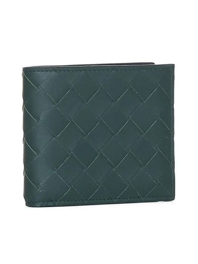Shop Bottega Veneta Wallets In Emerald Gr Sp Sp S