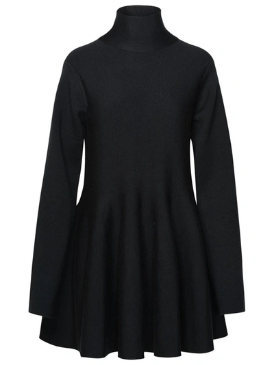 Shop Khaite Clarice Dress In Black