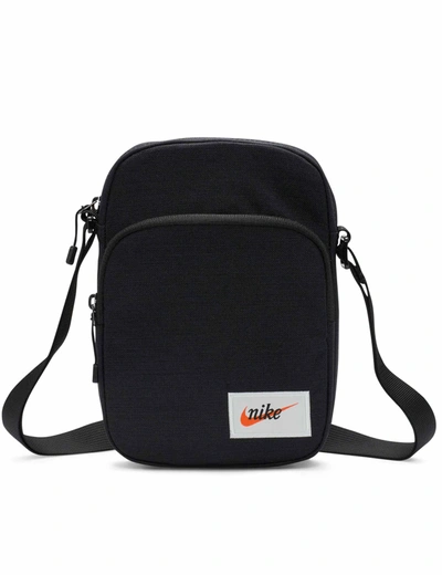 Shop Nike Heritage Small Items Bag (4l) In Black