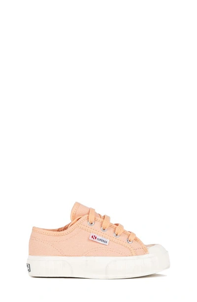 Shop Superga Kids' 2630 Sneaker In Pink Peach-favorio
