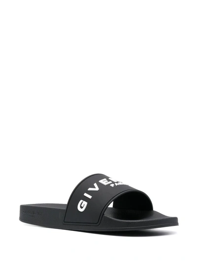 Shop Givenchy Sandals In Black