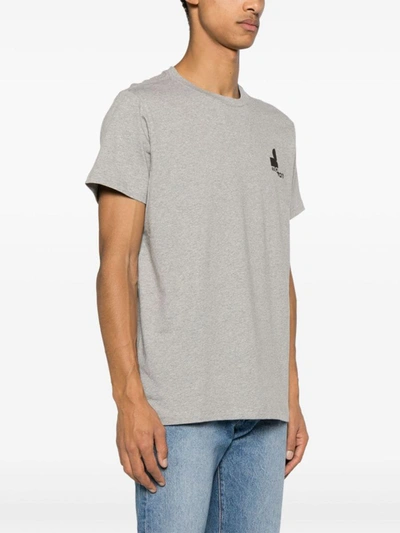 Shop Isabel Marant Marant T-shirts And Polos In Grey