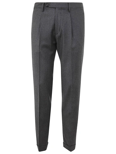 Shop Michael Coal Mc-frederick 3069 Capri Trousers With Pence Clothing In Grey
