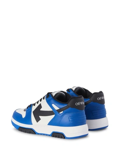 Shop Off-white Off White Sneakers In Blue