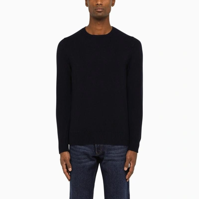 Shop Drumohr Crew-neck Sweater In Blue