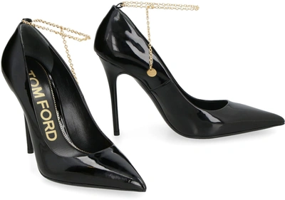 Shop Tom Ford Patent Leather Pumps In Black