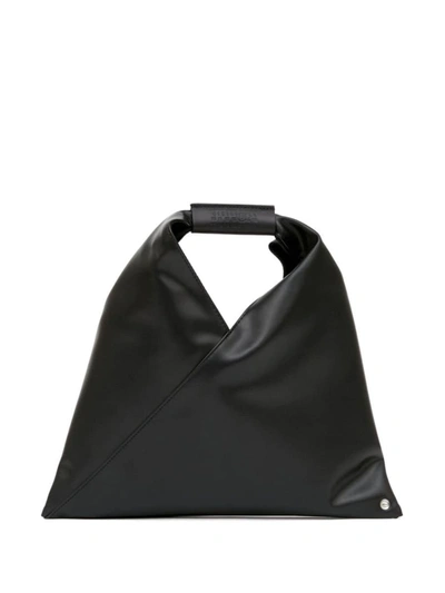 Shop Mm6 Maison Margiela Japanese Mini Handbag In Black