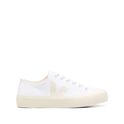 Shop Veja Sneakers In White/neutrals