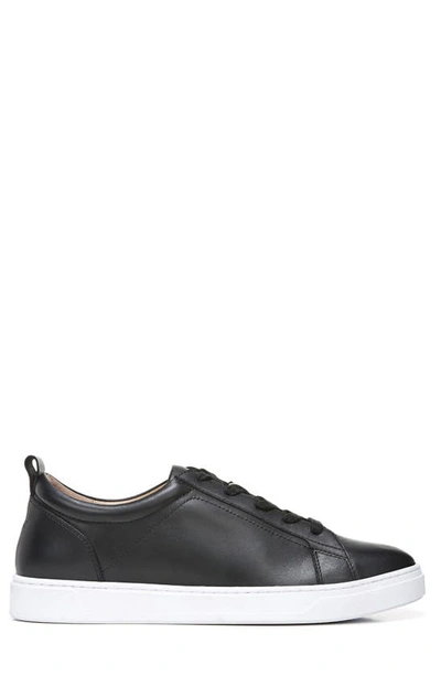 Shop Vionic Lucas Sneaker In Black Leather