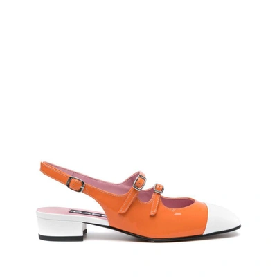 Shop Carel Paris Shoes In Orange/white