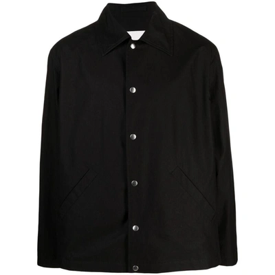 Shop Jil Sander Outerwears In Black