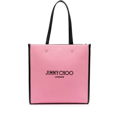 Shop Jimmy Choo Bags In Pink/black