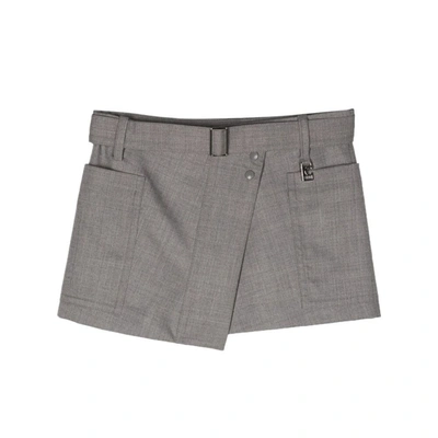 Shop Low Classic Skirts In Grey