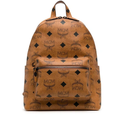 Shop Mcm Backpacks In Brown