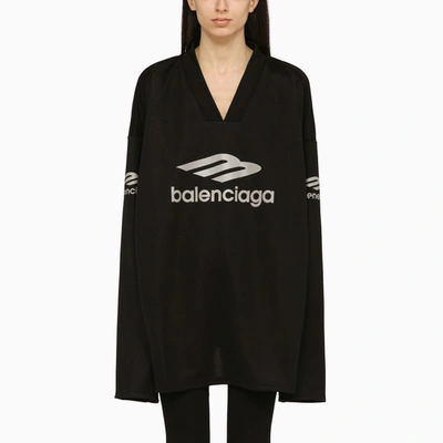 Shop Balenciaga | 3b Sports Icon Black T-shirt