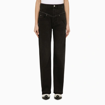 Shop Isabel Marant | Black Cotton Denim Jeans