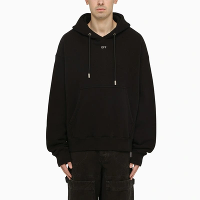 Shop Off-white ™ Black Skate Hoodie With Off Logo
