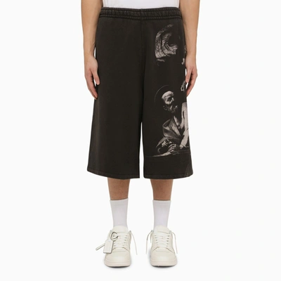 Shop Off-white ™ Black Bermuda Shorts S.matthew