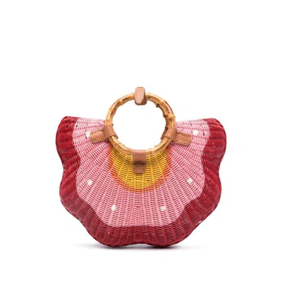 Shop Serpui Bags In Pink/red