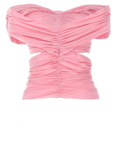 Shop Magda Butrym '10' Top In Pink