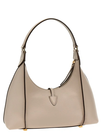 Shop Tod's 't Timeless' Small Shoulder Bag In Gray
