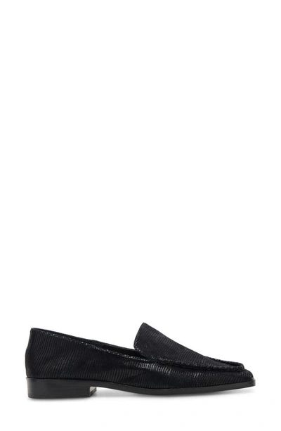 Shop Dolce Vita Beny Loafer In Onyx Embossed Leather